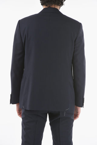virgin wool MANTUA side vents notch lapel 2-button suit