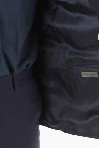 virgin wool MANTUA side vents notch lapel 2-button suit