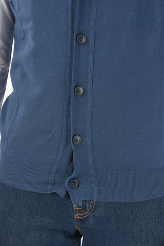 Solid Color Flax and Cotton Vest