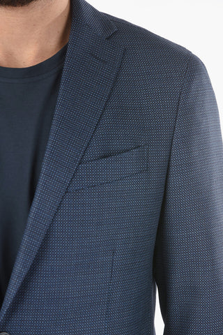 CC COLLECTION virgin wool side vents notch lapel RIGHT 2-button blazer