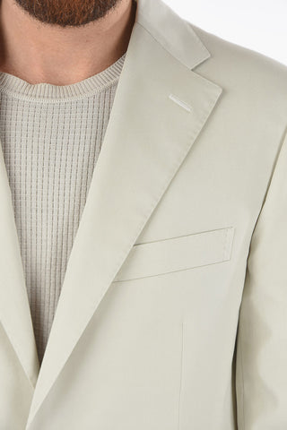 abito 2 bottoni MANTUA in cotone stretch due spacchi revers classico