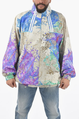Printed Oversized Windbreaker