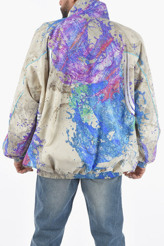 Printed Oversized Windbreaker