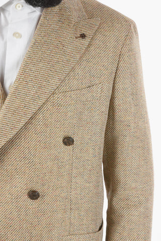 Blazer Doppio petto MONTECARLO In lino e Lana