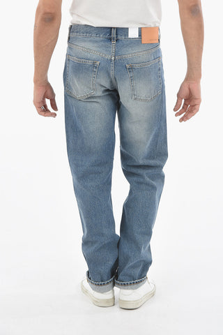 Straight Leg STANDARD Jeans with Silver Button 20cm