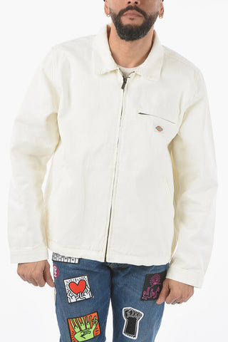 Canvas DICKIES DUCK Overshirt with Zip Closure on the Front