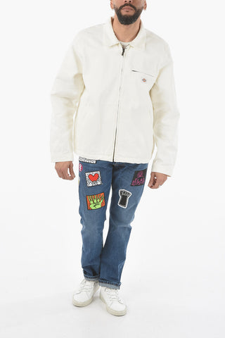 Canvas DICKIES DUCK Overshirt with Zip Closure on the Front