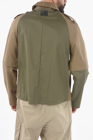 Hidden Closure Contrasting Details CRONOS Saharan Jacket