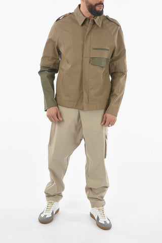 Hidden Closure Contrasting Details CRONOS Saharan Jacket