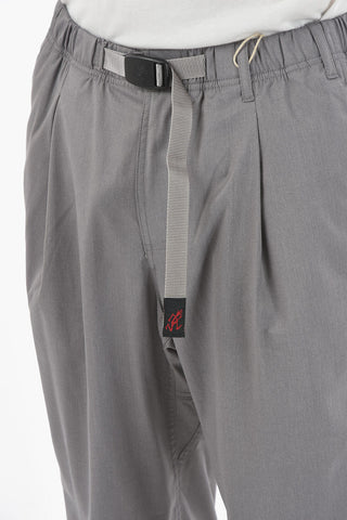 Drawstring Waist TUCK Cuffed Hem Pants