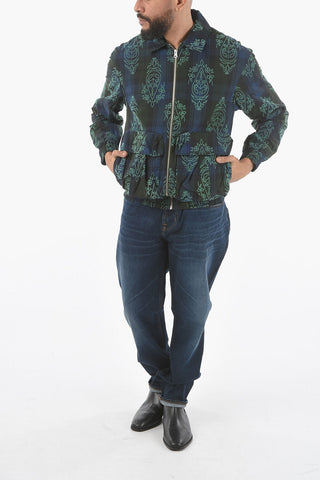 Giubbotto NAUSSICA Tartan Ricamato