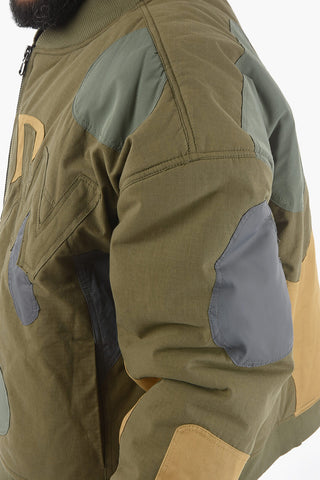 Embroidered Oversized DIGI Bomber