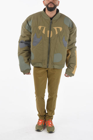 Embroidered Oversized DIGI Bomber