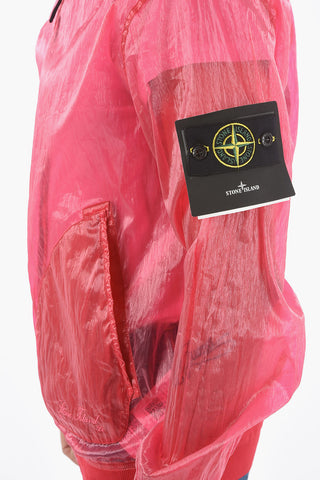 Bomber in Nylon Sheer Lucido
