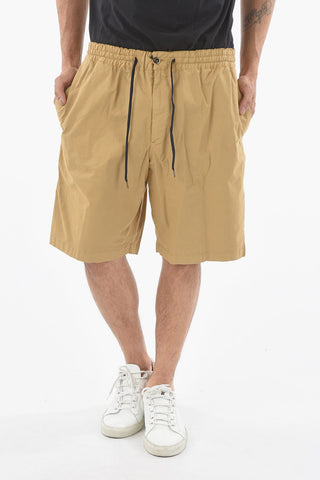 Shorts Drawstring in Cotone Stretch