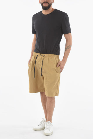 Shorts Drawstring in Cotone Stretch