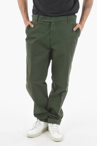 Pantaloni Chino in Cotone stretch