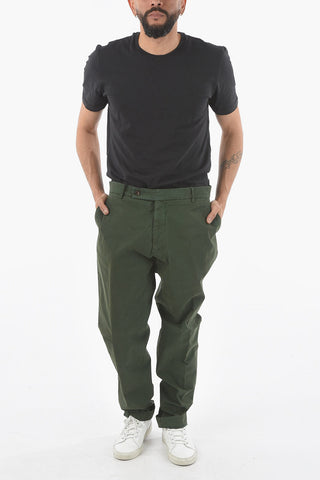 Pantaloni Chino in Cotone stretch