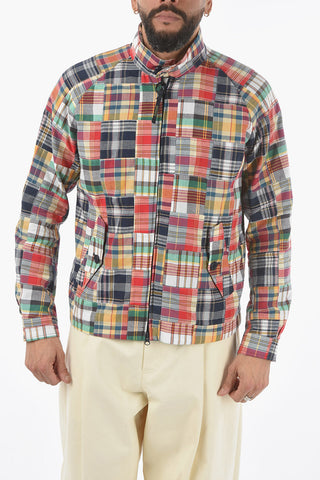 Madras Jacket with Hidden Closure