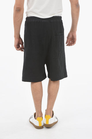 Drawstring Waist Jacquard DONNY Shorts