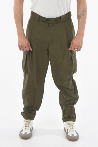 Single Pleat Nylon DARLING Cargo Pants