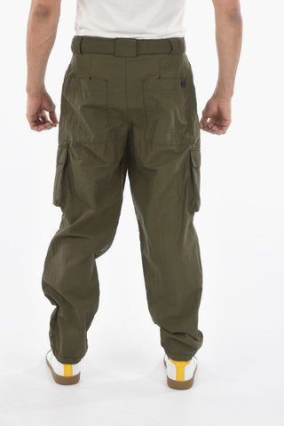 Single Pleat Nylon DARLING Cargo Pants