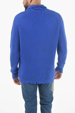 Cable Knitted Maxi Cardigan
