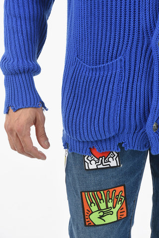 Cable Knitted Maxi Cardigan