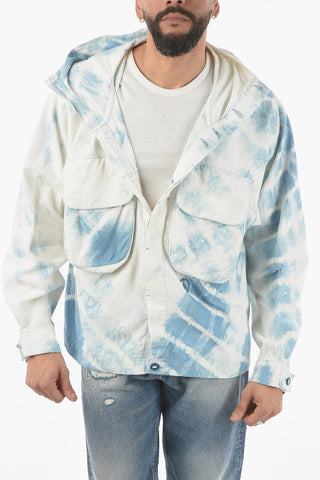 Giubbotto FORAGER in Cotone Organico Effetto Tie Dye