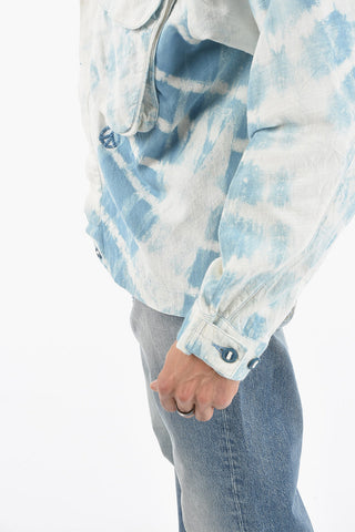 Giubbotto FORAGER in Cotone Organico Effetto Tie Dye