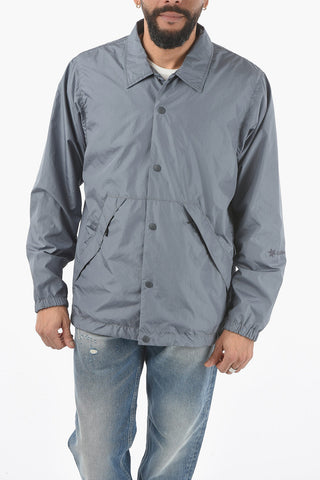 Mini checked RIP STOP Jacket with Snap Buttons