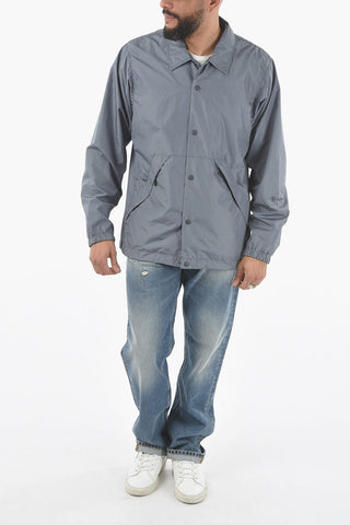 Mini checked RIP STOP Jacket with Snap Buttons