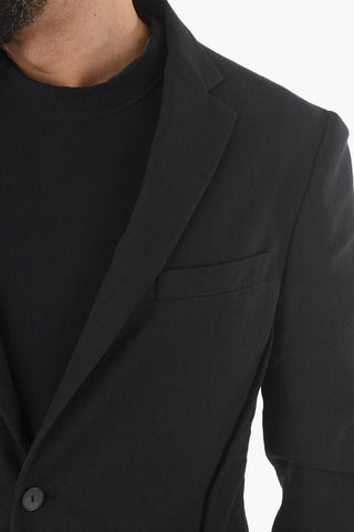 Zweiknopfjacke BETTONA aus Baumwollmix mit Pattentasche