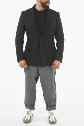 Zweiknopfjacke BETTONA aus Baumwollmix mit Pattentasche