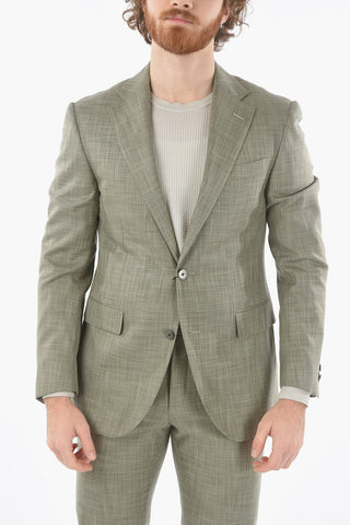 side vents notch lapel ACADEMY 2-button suit