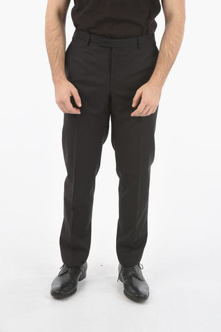 CC COLLECTION virgin wool REFINED CERIMONIA peak lapel 2-button suit