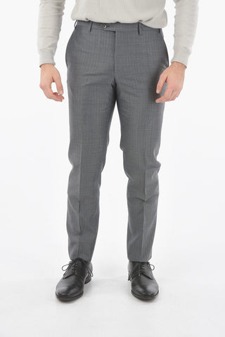 silk and virgin wool ACADEMY notch lapel 2-button suit