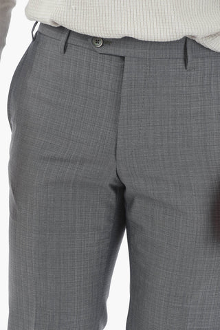 silk and virgin wool ACADEMY notch lapel 2-button suit