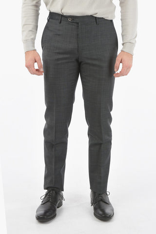 virgin wool side vents notch lapel ACADEMY 2-button suitABITI