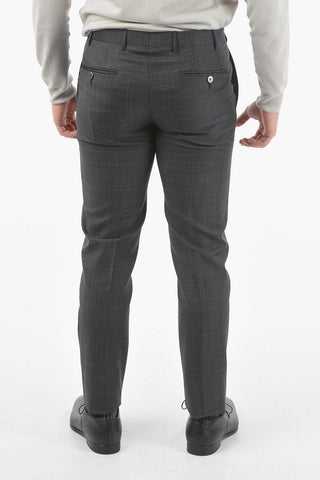 virgin wool side vents notch lapel ACADEMY 2-button suitABITI