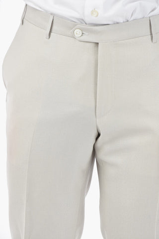 Formal Lined Suit with Peak Lapel and Vest