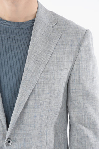 ACADEMY notch lapel belt loops 2-button suit