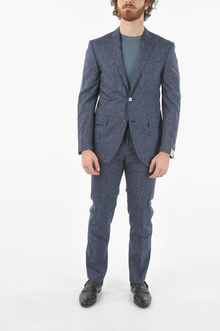side vents notch lapel ACADEMY 2-button suit