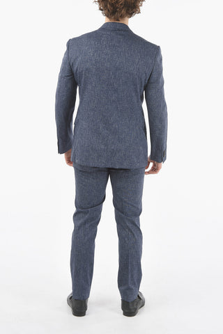side vents notch lapel ACADEMY 2-button suit