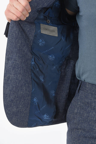 side vents notch lapel ACADEMY 2-button suit