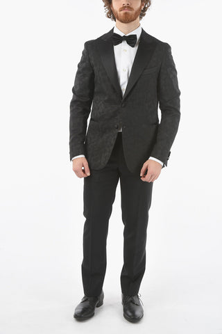 CC COLLECTION side vents peak lapel CERIM.REWARD tuxedo jacket