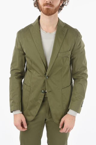 CC COLLECTION Stretch Cotton Two-Button Suit