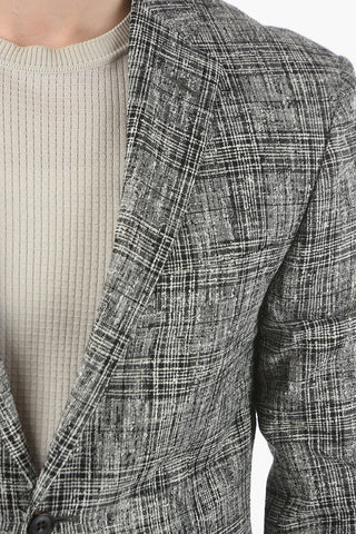 district check ACADEMY belt loops 2-button suit