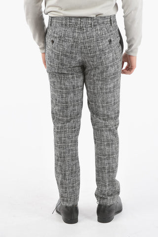 district check ACADEMY belt loops 2-button suit
