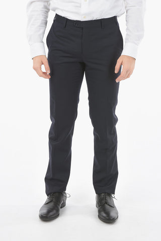 abito tre pezzi con gilet CERIM.ACADEMY uno spacco collo sciallato